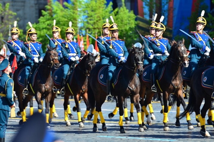 Парад Победы 9 мая 2014 в Москве