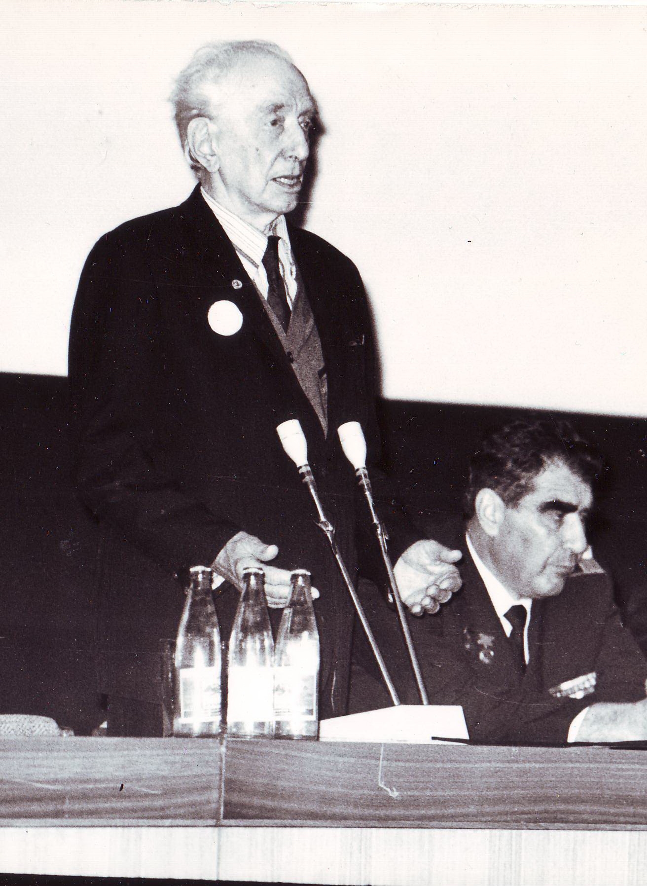 На конференции в Риге, 1987 г.