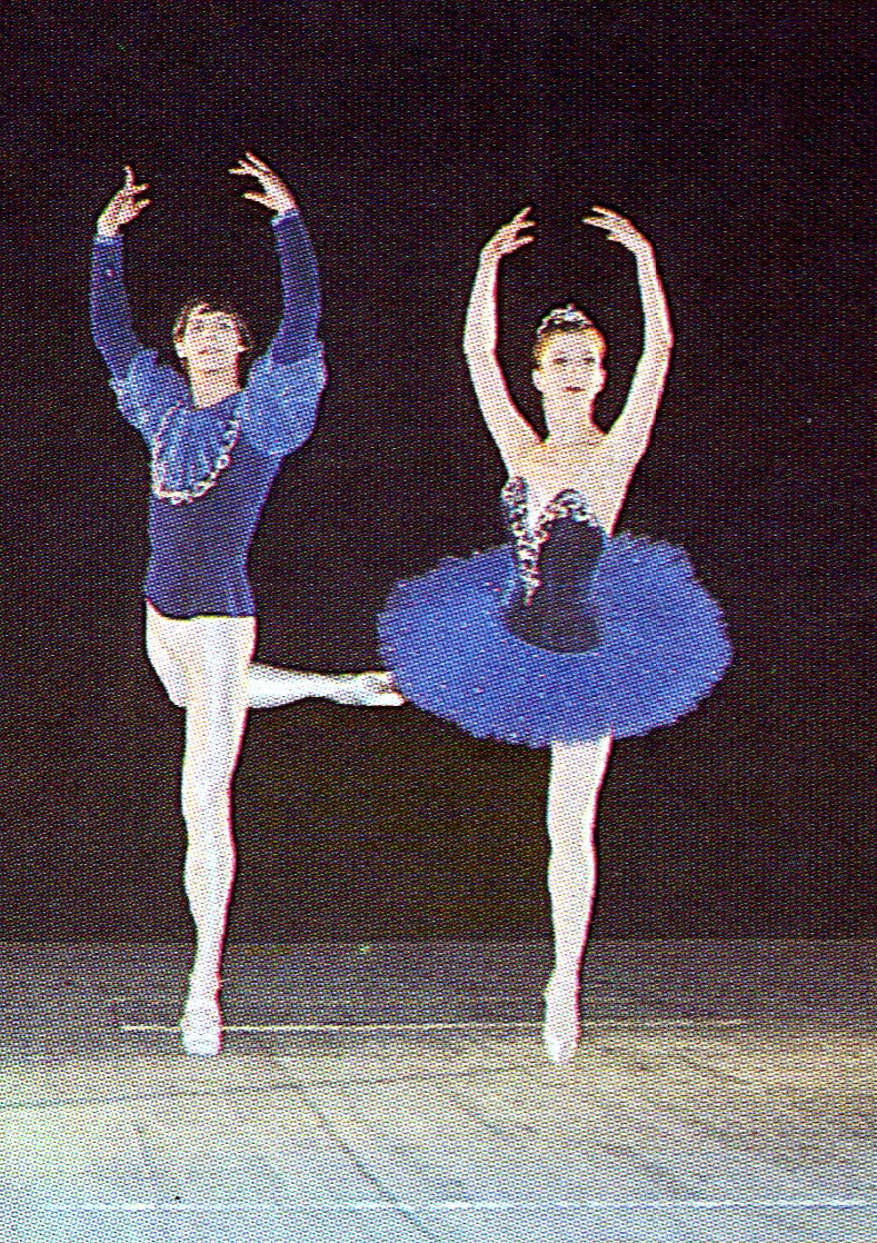Татьяна Таякина и Валерий Ковтун в концертном номере