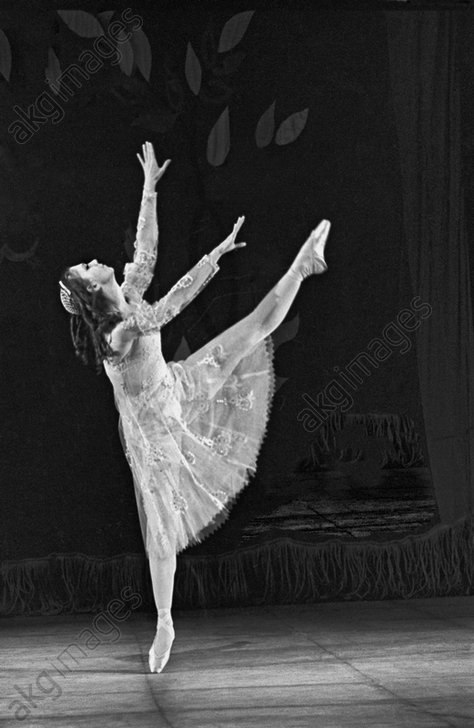 Татьяна Таякина в партии Джульетты в балете