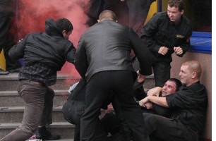 драка в макдональдсе