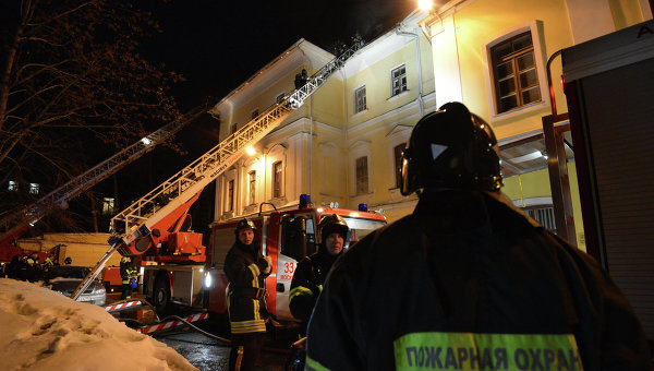 пожар в ГИТИСе