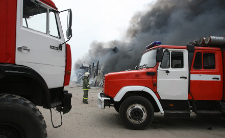 Пожар в Краснодаре