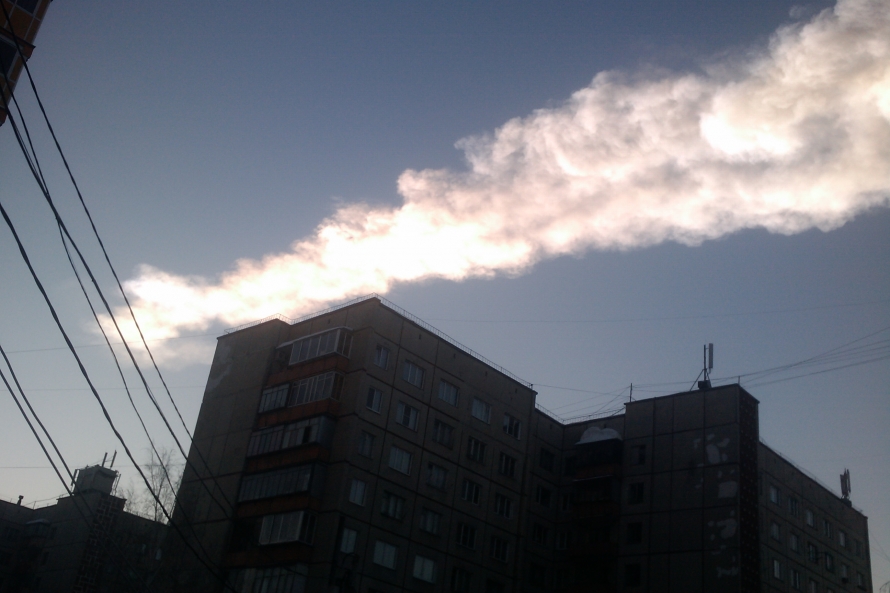 Челябинск метеорит 15 февраля 2013 фото