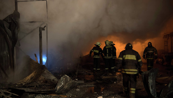 пожар в 53-й больнице