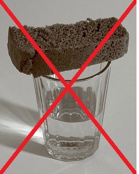 стакан водки