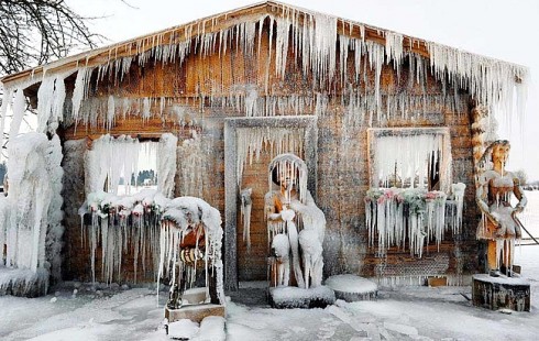 суровая зима