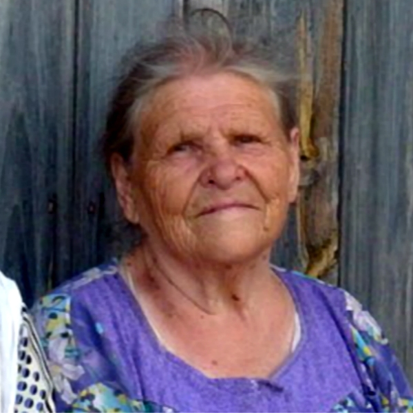 Последняя фотография Екатерины Ивановны. д.Еленовка, Иссинского района, Пензенской области. Лето 2010 года